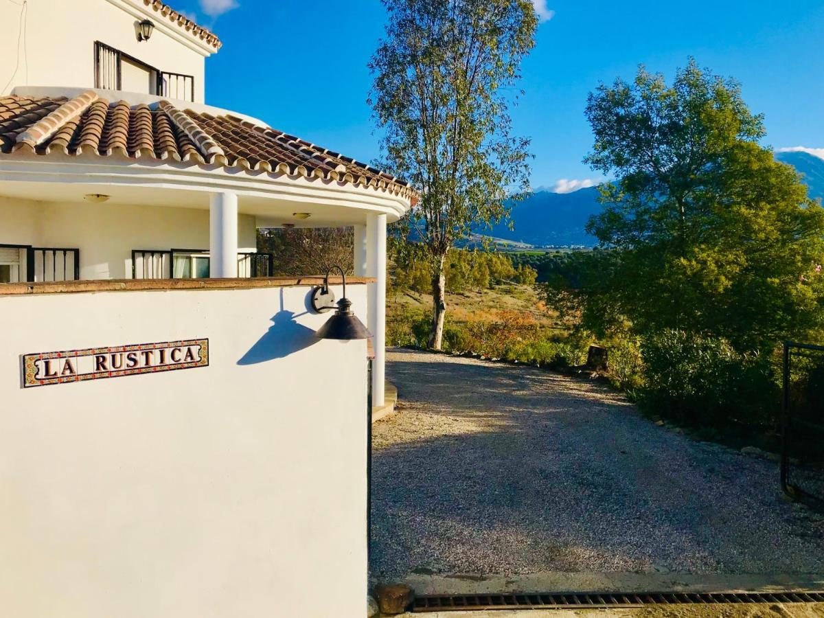 Villa La Rustica En Vinuela, Piscina Privada Extérieur photo