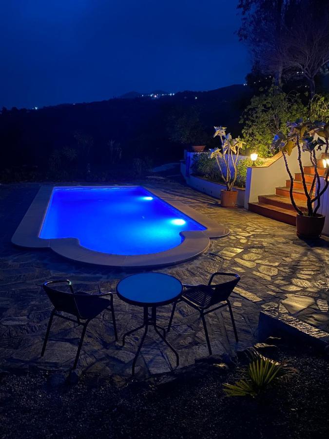 Villa La Rustica En Vinuela, Piscina Privada Extérieur photo