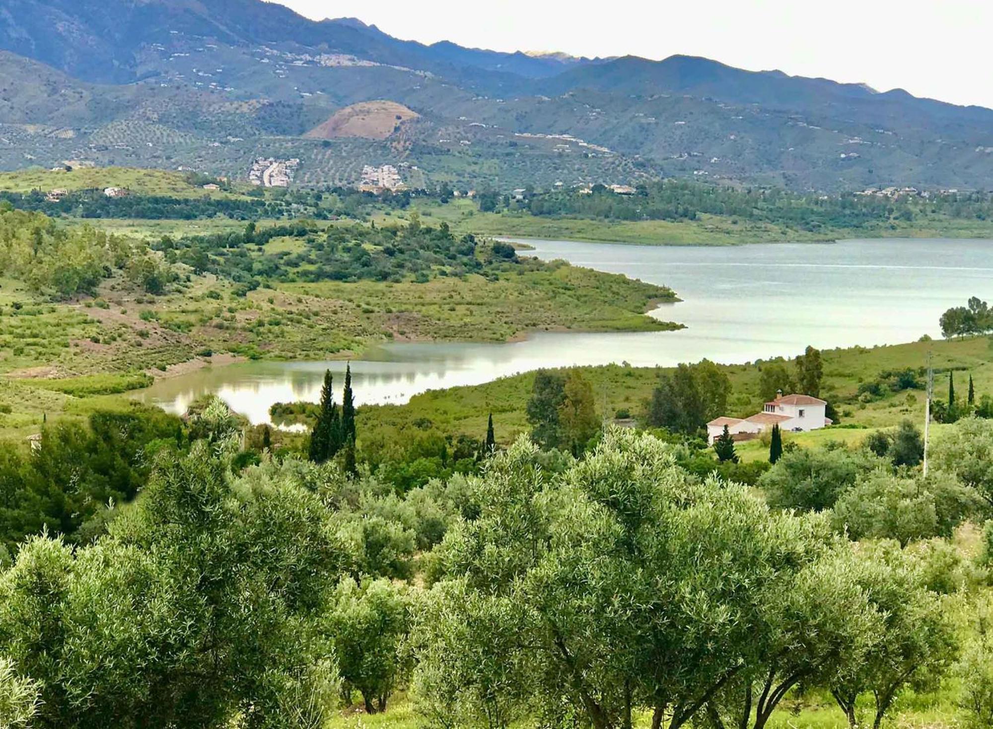 Villa La Rustica En Vinuela, Piscina Privada Extérieur photo